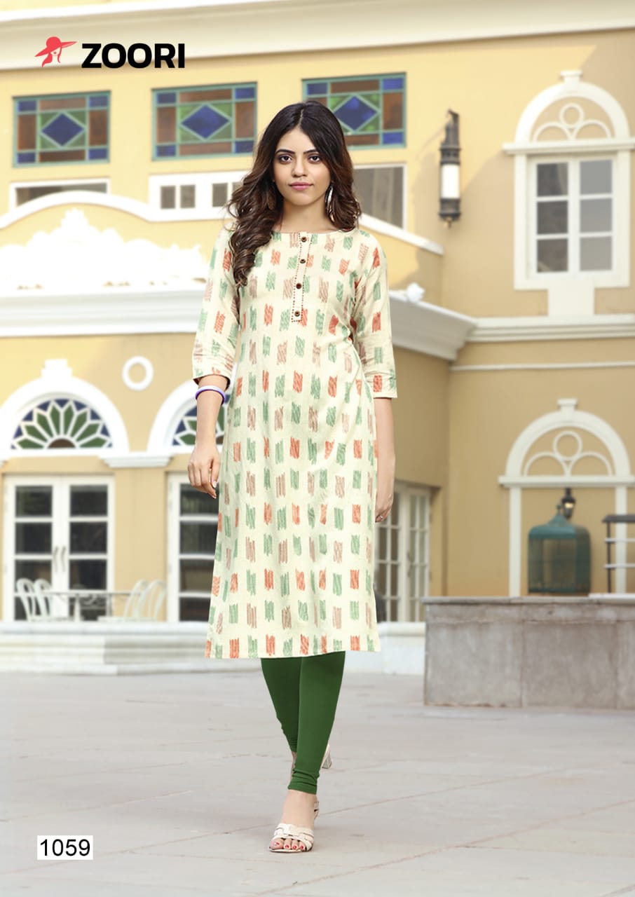 Akshara Vol 7  Latest  Fancy Festive Wear Heavy Designer Pure Cotton Kurti Collection